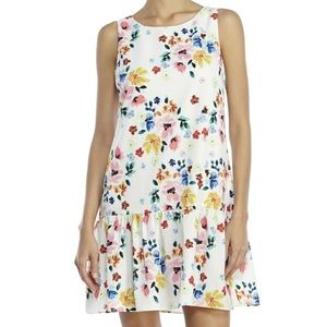 Cece by Cynthia Stege floral drop waist dress